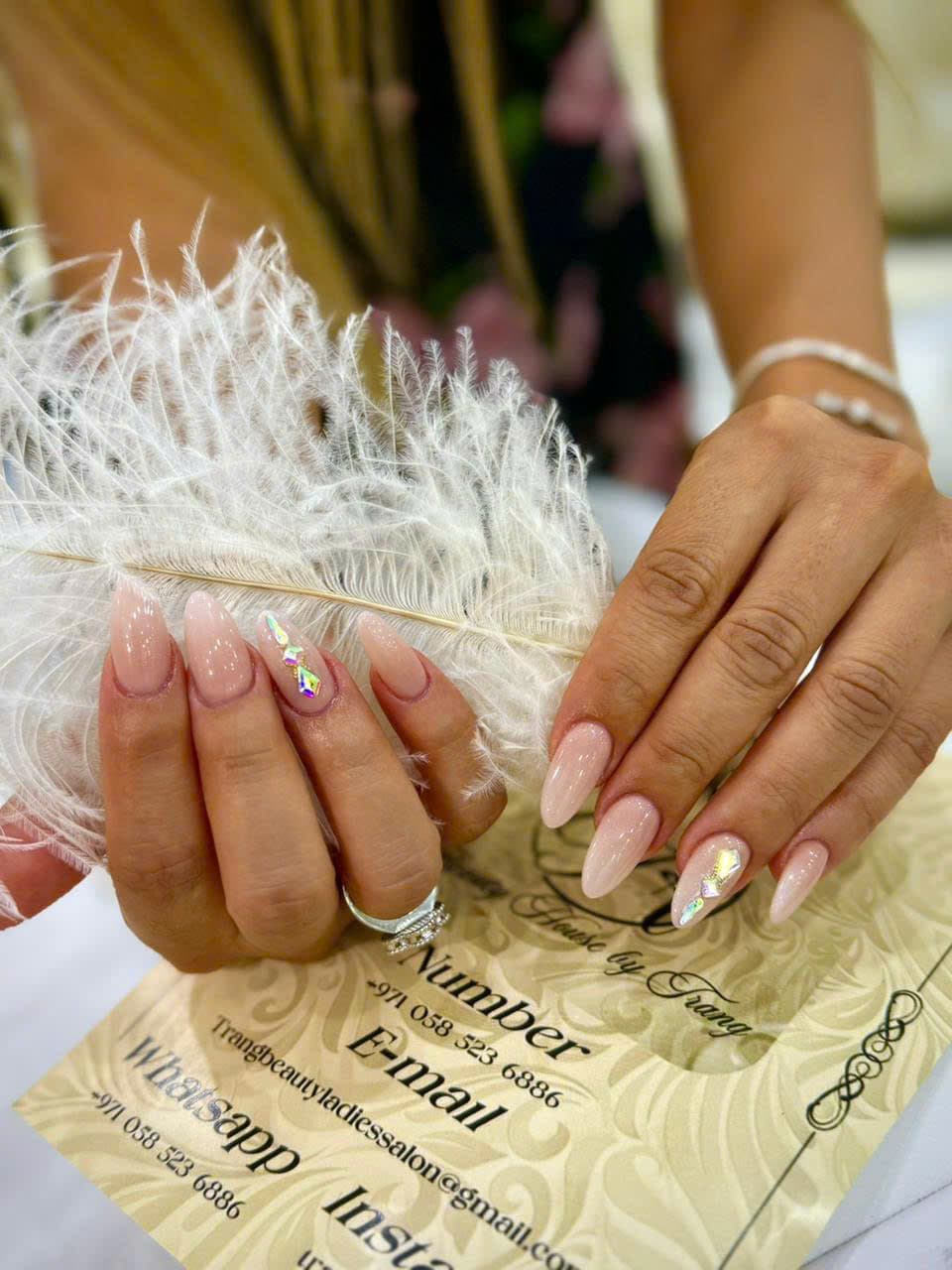 Hair smoothing and keratin treatment at JVC Dubai salon