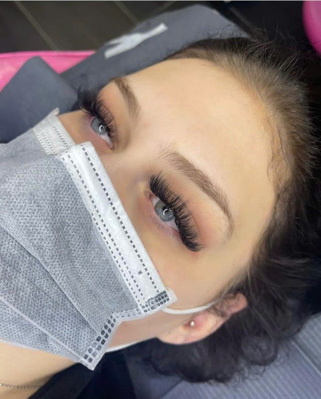 Professional nail art and manicure at Trang Beauty Ladies Salon Dubai